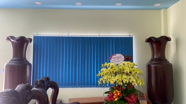 Mẫu rèm cửa lá dọc chống nắng bền đẹp - Ảnh 3