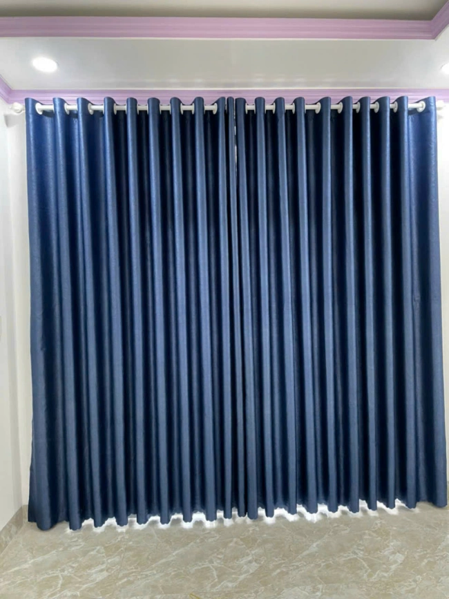 Rèm vải phòng khách đẹp giá rẻ - Ảnh 4