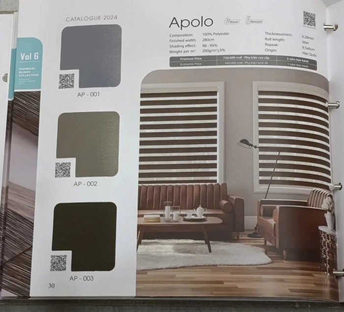 Rèm cầu vồng padora Apolo - Ảnh 9