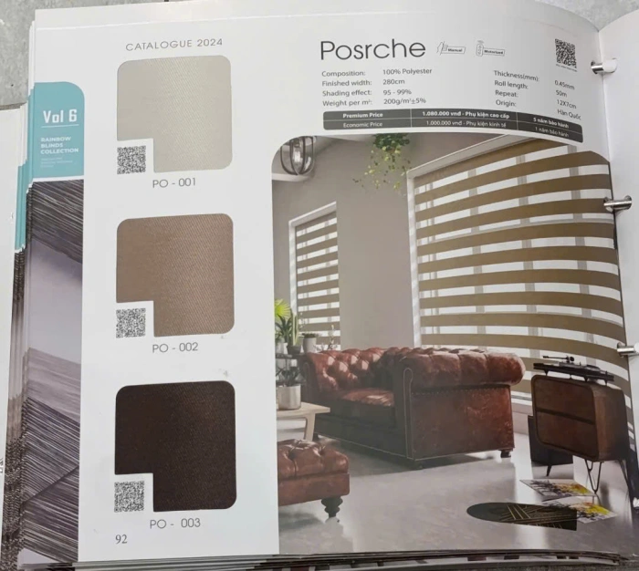 Rèm cầu vồng padora Posrche - Ảnh 2