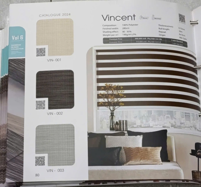 Rèm cầu vồng padora Vincent - Ảnh 8