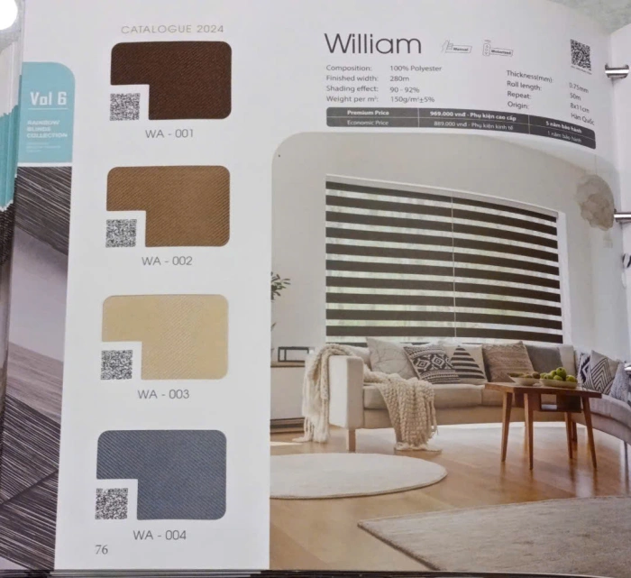 Rèm cầu vồng padora William - Ảnh 11