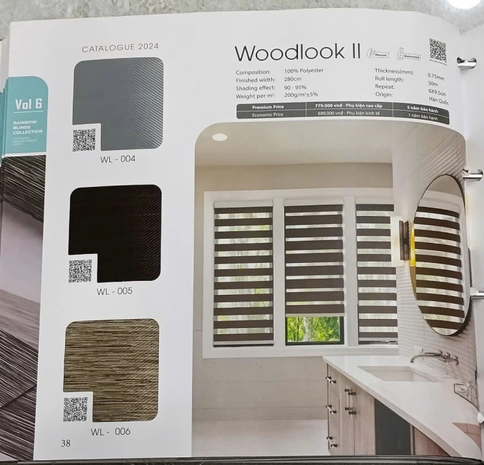 Rèm cầu vồng padora Woodlook II - Ảnh 15