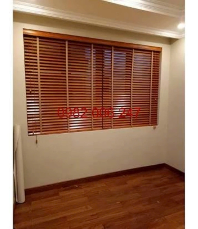 Mẫu rèm gỗ tự nhiên sang trọng - Ảnh 9