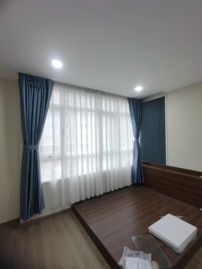 Rèm vải phòng khách đẹp giá rẻ - Ảnh 6